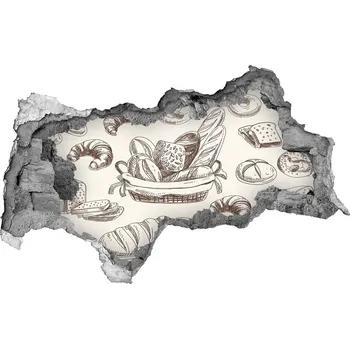 Fototapeta Samolepící díra na stěnu Pečivo