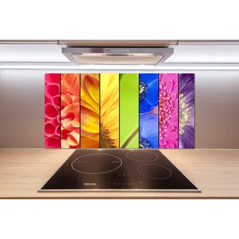 Obklad Panel do kuchyně Barevné květiny