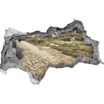 Fototapeta Díra 3D fototapeta nálepka Dva psi na kopci