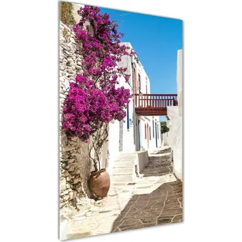 Obraz Foto obraz akrylové sklo vertikální Řecké ulice