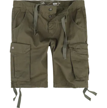 Pánské oblečení Kraťasy z Black Premium by EMP - EMP Street Crafted Design Collection - Shorts - Muži - olivová