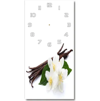 Hodiny Nástěnné hodiny tiché Jasmín a vanilka