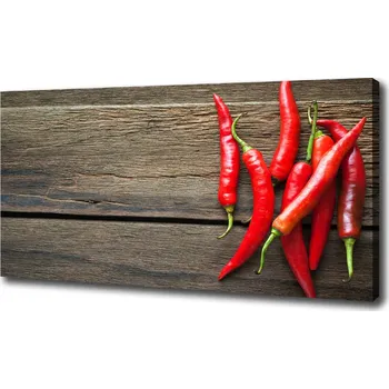 Obraz Foto obraz na plátně Chilli papričky
