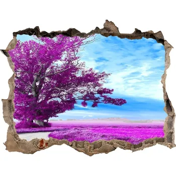 Fototapeta Samolepící díra nálepka Strom a stezka