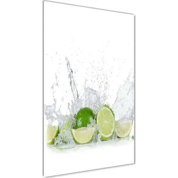 Obraz Vertikální Foto-obraz fotografie na skle Limetka