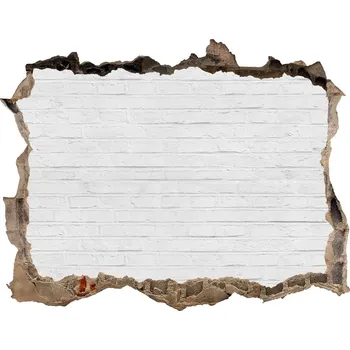 Fototapeta Fotoobraz díra na stěnu Zděná zeď