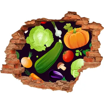 Fototapeta Samolepící nálepka Barevná zelenina