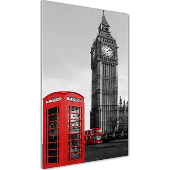 Obraz Vertikální Foto obraz fotografie na skle Big Ben Londýn