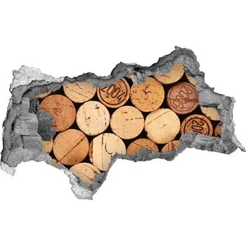 Fototapeta Nálepka 3D díra Korek z vína