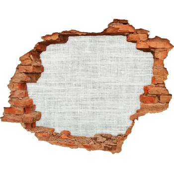 Fototapeta Díra 3D fototapeta Lněné bílé plátno