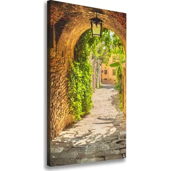 Obraz Vertikální Foto obraz na plátně Italské uličky