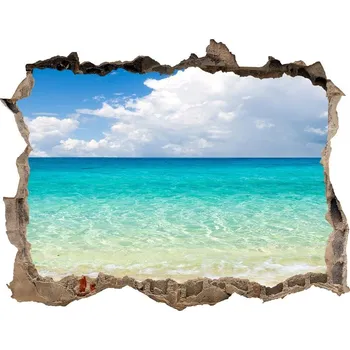 Fototapeta Nálepka fototapeta 3D výhled Pláž