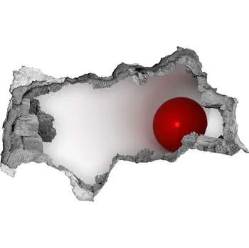 Fototapeta Díra 3D fototapeta nálepka Abstrakce koule