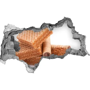 Fototapeta Nálepka 3D díra na zeď Sladkosti