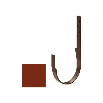 Střecha SATJAM Okapový systém 150 H 150 J žlabový hák jazýček RAL 8017 Hnědá