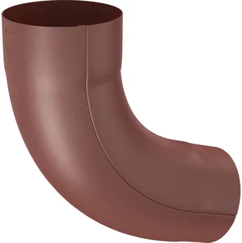 okap OKAPY POZINK LAKOVANÉ ZAMBELLI Pozink-lak svody 120 mm Koleno 72° pr.120 mm RAL 3009 Tmavě červená