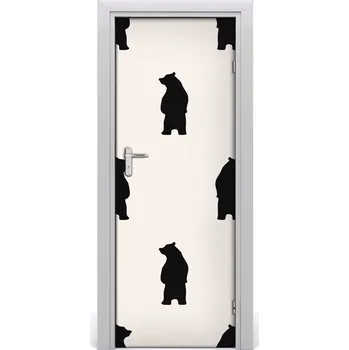 Fototapeta Samolepící fototapeta na dveře Medvíďata 85x205 cm