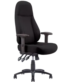 ROBUS - 160, kancelářské křeslo se zvýšenou nosností, černá