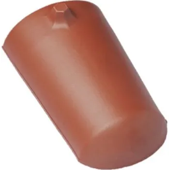 BRAMAC Hřebenáč kónický K SET Hřebenáč zakončovací + vrut Měděná engoba