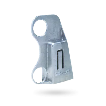 BRAMAC Trubkové sněhové zábrany Držák trubkového sněholamu Cihlově červená režná