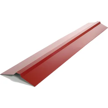 Střecha SATJAM Klempířské doplňky PE25 HRT170 hřebenáč rovný RAL 8017 Hnědá