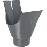 OKAPY POZINK LAKOVANÉ ZAMBELLI Pozink-lak žlaby r.š. 280 mm Kotlík oválný 280/100 RAL 7016 černá antracit