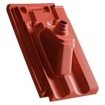 pálená krytina CREATON Průchody střechou Taška prostupová anténní NW 60 Černá matná engoba