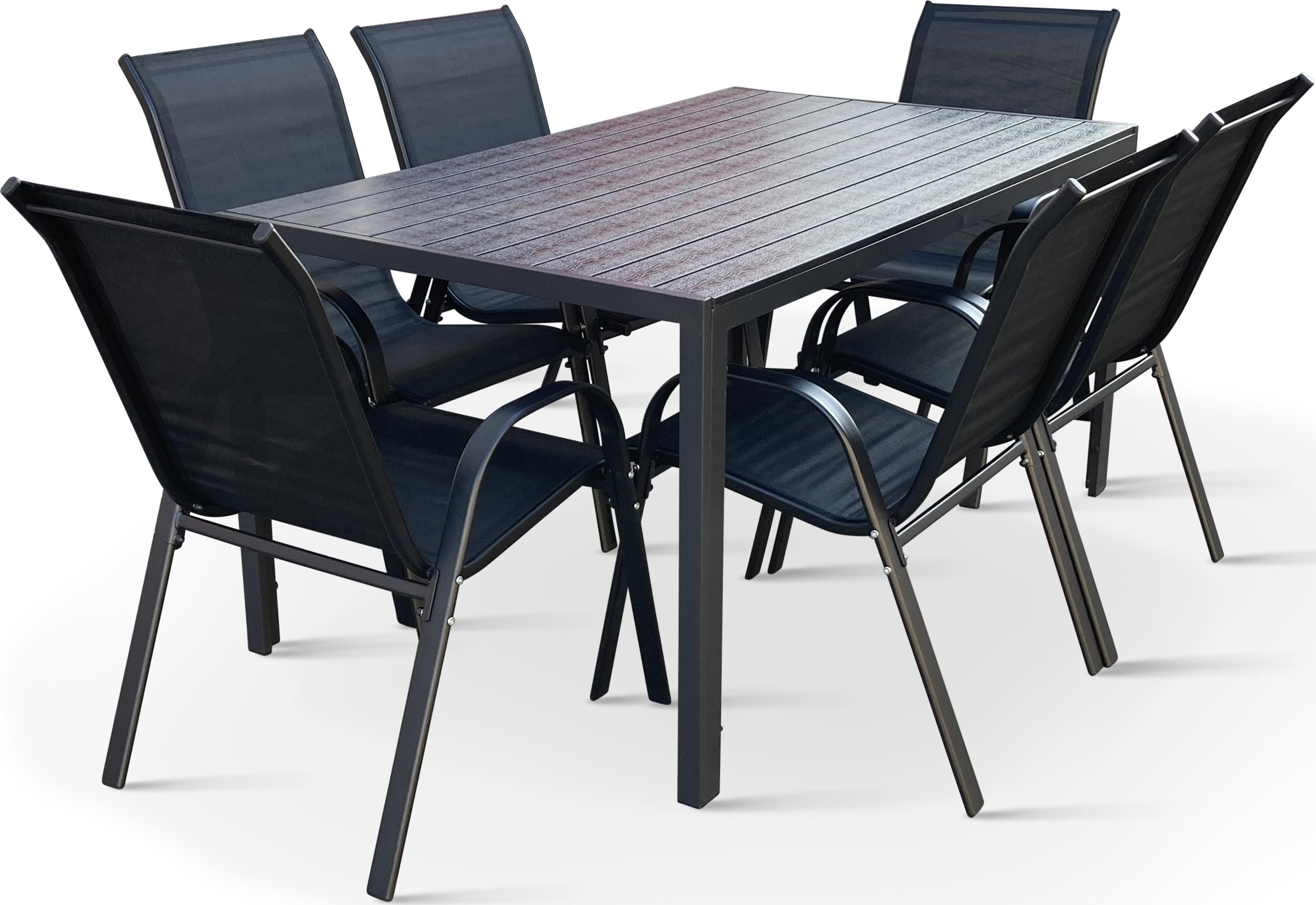 Nábytek Texim Zahradní jídelní set VIKING L + 6x židle RAMADA