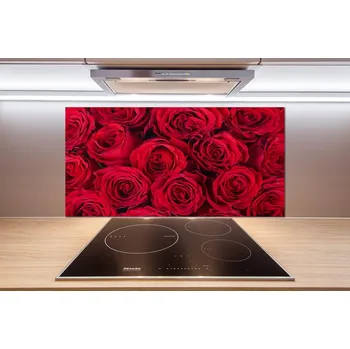 Obklad Skleněný panel do kuchyně Růže