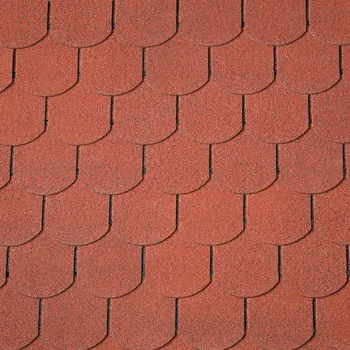 asfaltová šindel IKO BELGICKÉ Asfaltový šindel CLASSIC SUPERGLASS BIBER NOVÝ Cihlově červená 10