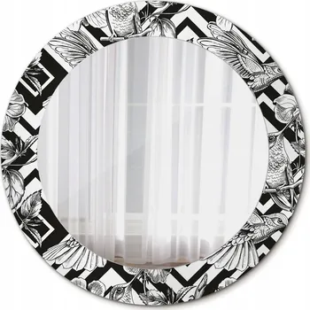 Zrcadlo Nástěnné zrcadlo se skleněným fotorámečkem Kolibříci 60 cm