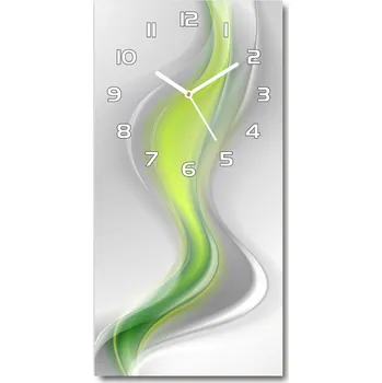 Hodiny Nástěnné hodiny tiché Abstrakce vlny