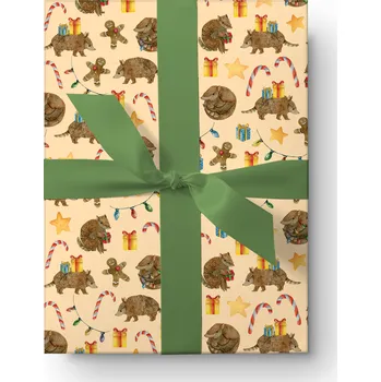 Balící papír ePiPí Vánoční balicí papír - Vánoční pásovec