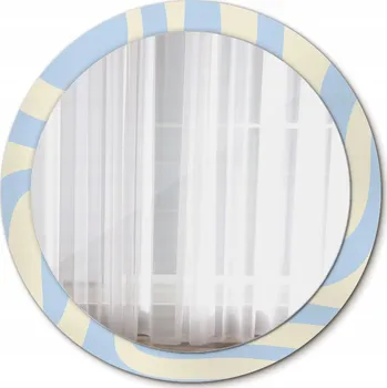 Zrcadlo Zrcadlo nástěnné závěsné Abstraktní tvar 90 cm