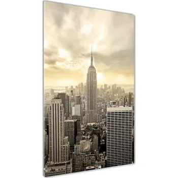 Obraz Vertikální Fotoobraz na skle Manhatttan Nový York