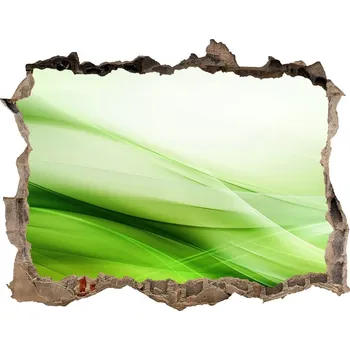 Fototapeta Samolepící díra na stěnu Zelené vlny pozadí