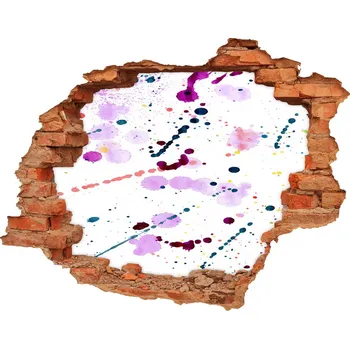 Fototapeta Díra 3D fototapeta nástěnná Abstraktní skvrny