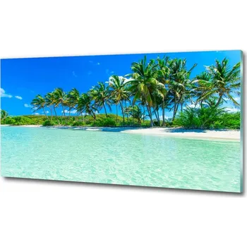 Obraz Foto obraz sklo tvrzené Tropická pláž