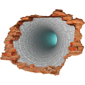 Fototapeta Díra 3D fototapeta nálepka Tunel 3D