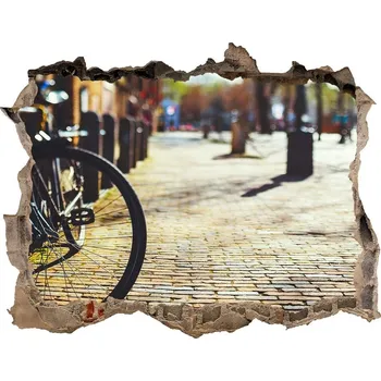 Fototapeta Foto fotografie díra na zeď Kolo v Amsterdamu