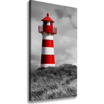 Obraz Vertikální Foto obraz na plátně Mořský maják
