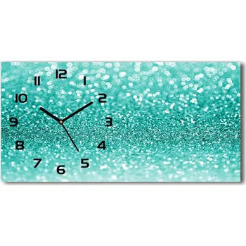 Hodiny Moderní skleněné hodiny na stěnu Světidélka