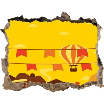 Fototapeta Samolepící nálepka Balony nad městem