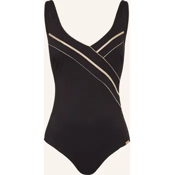 Dámské plavky Charmline Dámské Tvarující Plavky Body Power, černá / zlatá, 44B
