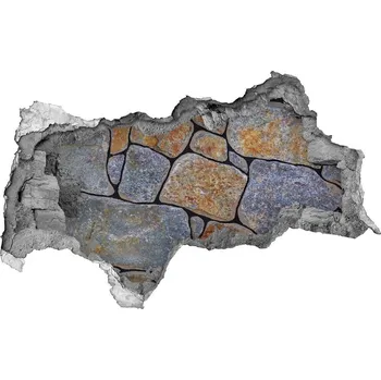 Fototapeta Fototapeta díra na zeď Kameny