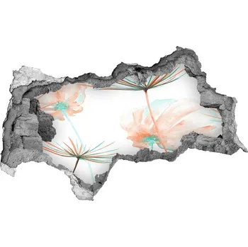 Fototapeta Nálepka 3D díra na zeď Pampeliška