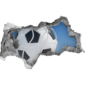 Fototapeta Fototapeta díra na zeď 3D Míč v brance