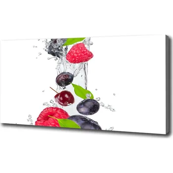 Obraz Foto obraz na plátně Ovoce a voda