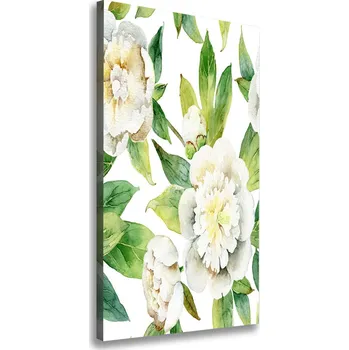 Obraz Vertikální Moderní obraz canvas na rámu Pivoňka