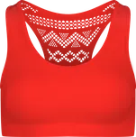 Dámská sportovní podprsenka NORDBLANC STABILITY NBSFL8034 ORANŽOVÝ INKOUST 40